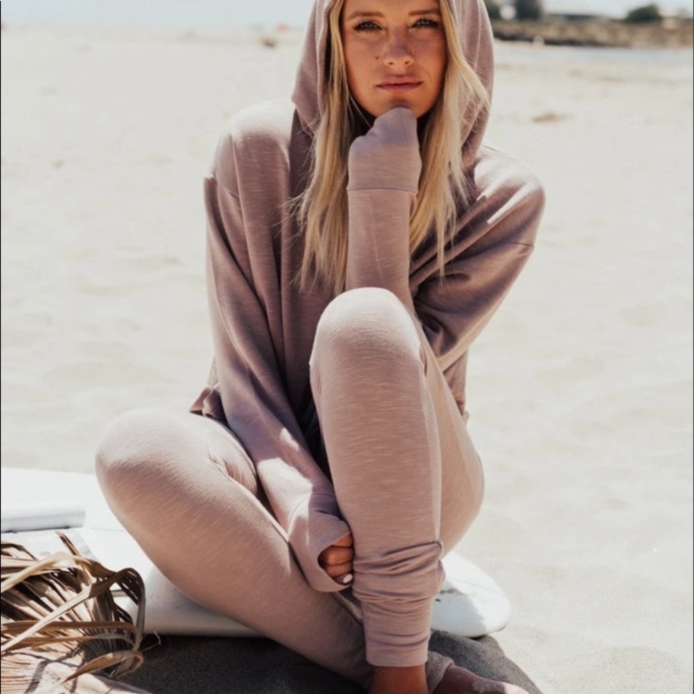 Carly Jean Denver Hoodie “Almond” S